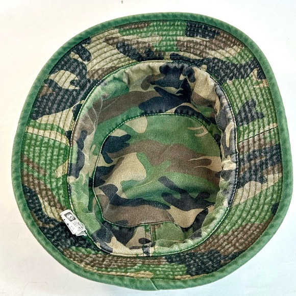 Vintage 90s/Y2K Nike Miami Hurricanes Green Bucket Hat size M/L - Picture 5 of 11